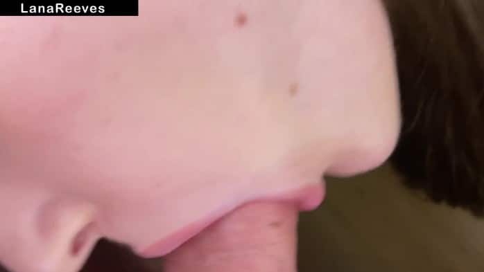 Deepthroat Sloppy Gag Blowjob 10