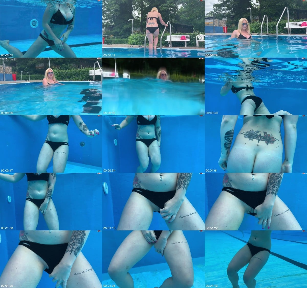 devil-sophie - Der Schwimmbad piss unter Wasser - heut kommst du mit mir plantschen 6