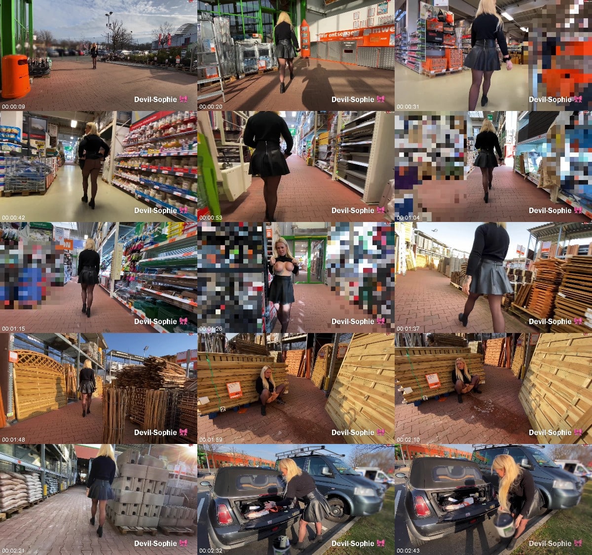 devil-sophie - Mit voller Blase in den Baumarkt - Privater Einkauf eskaliert 6