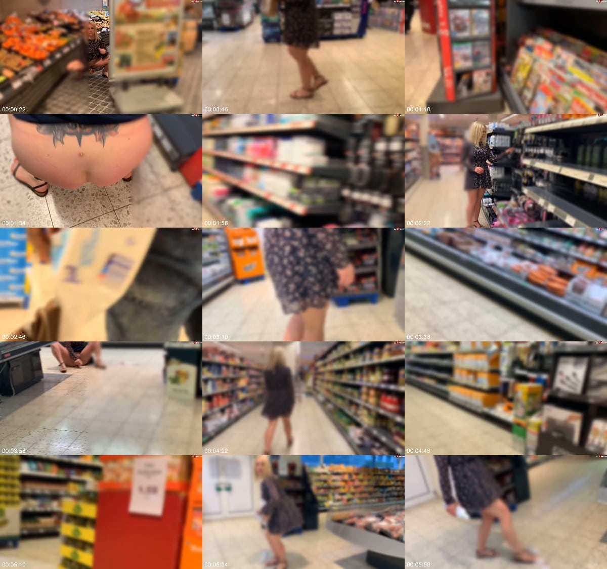 devil-sophie - Public Supermarkt piss und Wurst Einfuehrung - Ich muss nicht nur pissen 6