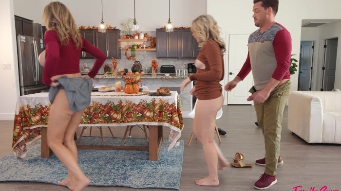 [FamilySwap] Britt Blair And Gigi Dior - Swapbros Dick Tastes Like Thanksgiving Turkey [2160p] 2