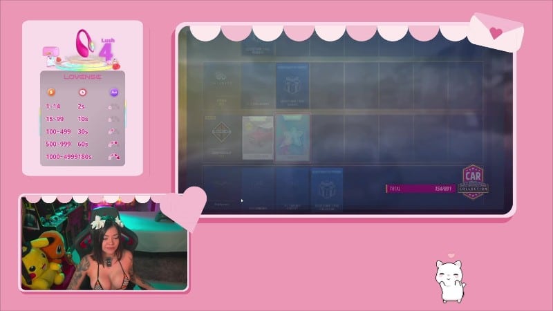 gundamchick Big Boobed Baddie on a Super Car 2