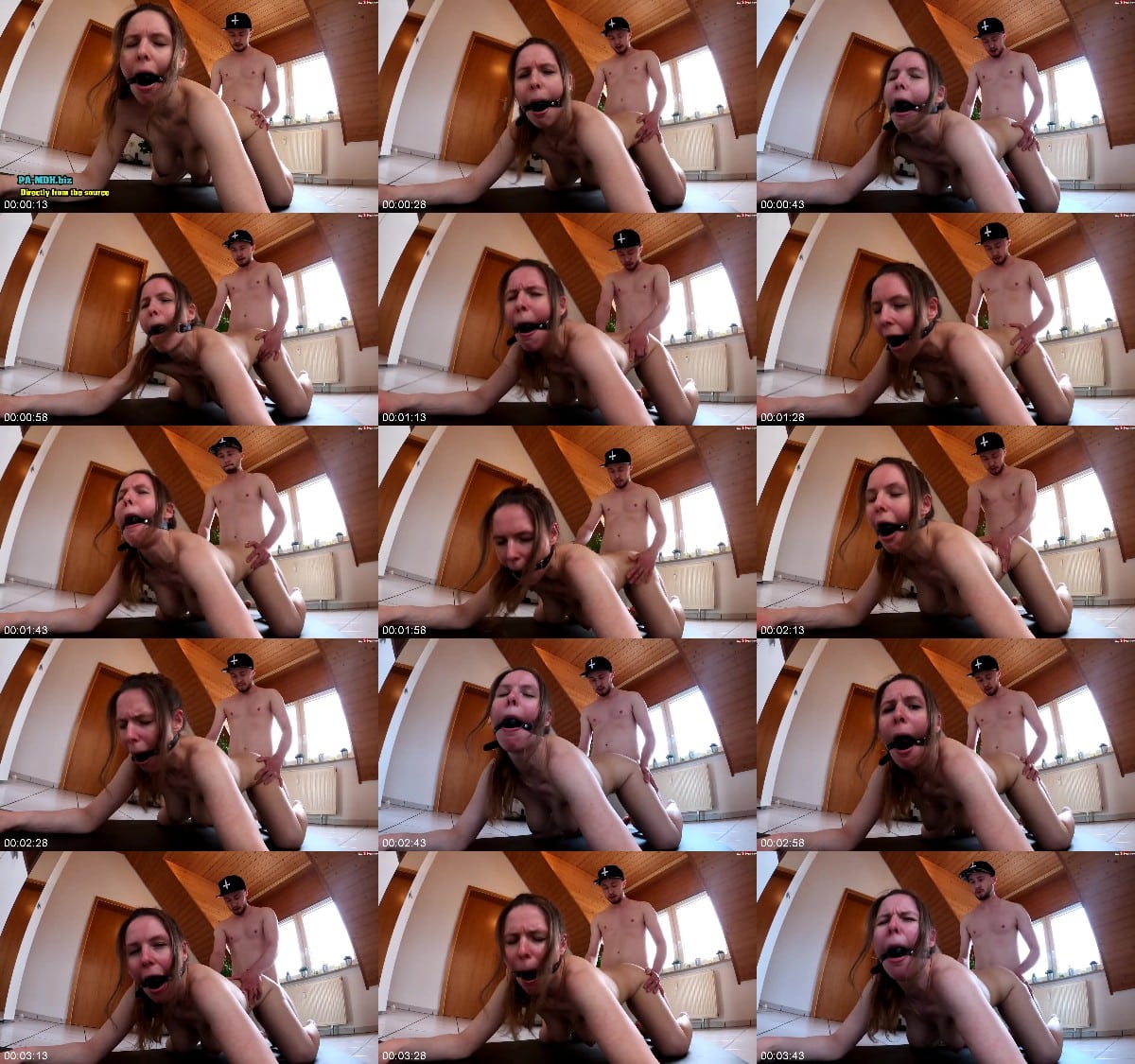 mana310 - Mein erstes mal mit Knebel im Mund gefickt 6