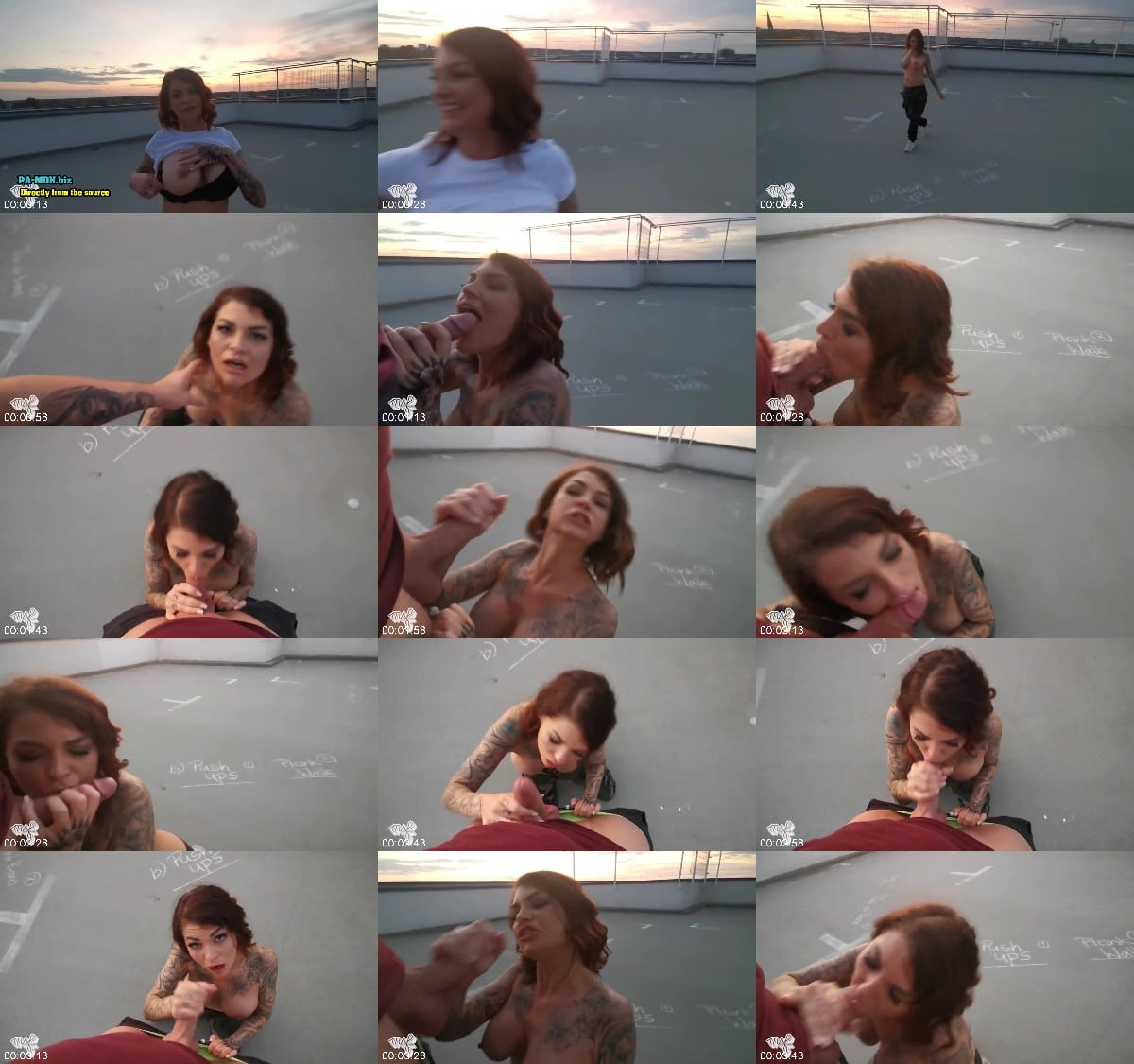 merry4fun - Auf dem Parkdeck abgemolken 6