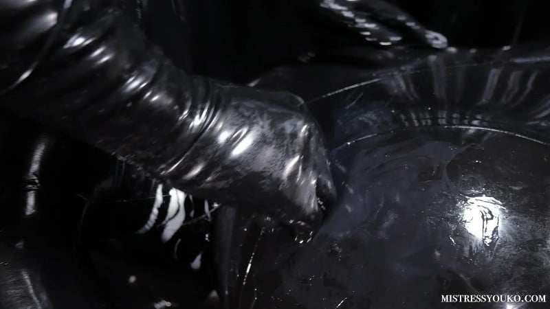 mistress youko - pounding my rubber slave 2