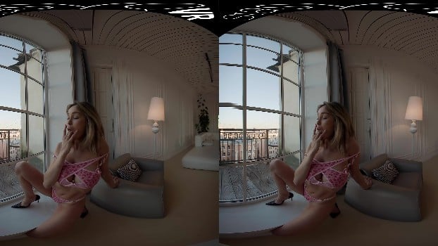 [StasyQVR.Com] Busty Blonde Rishaq Shows Off Her Bombastic Curves (6144x3072p / 6k) 1