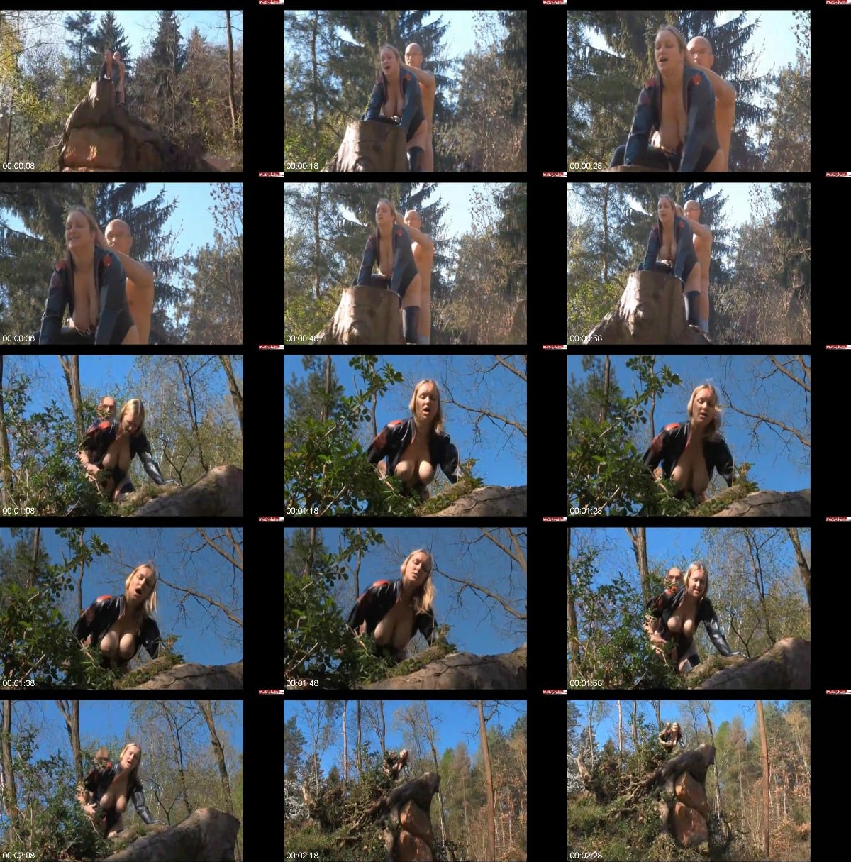 sweetLuci - Usergeschenk - In Latexuniform Outdoor gefickt 6