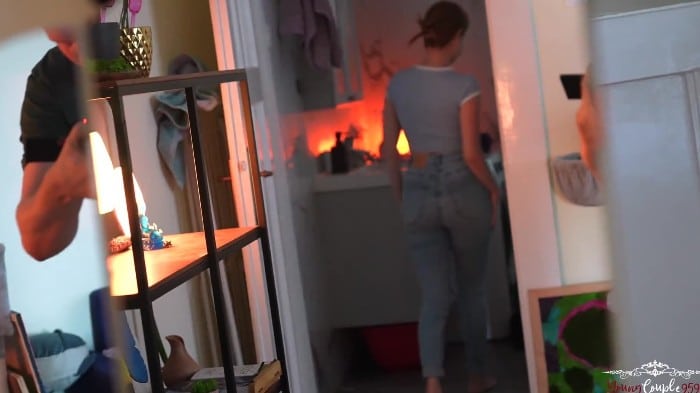 [MyDirtyHobby] Youngcouple9598 - Extremely Hot Piss Games In The Bathtub!! 1