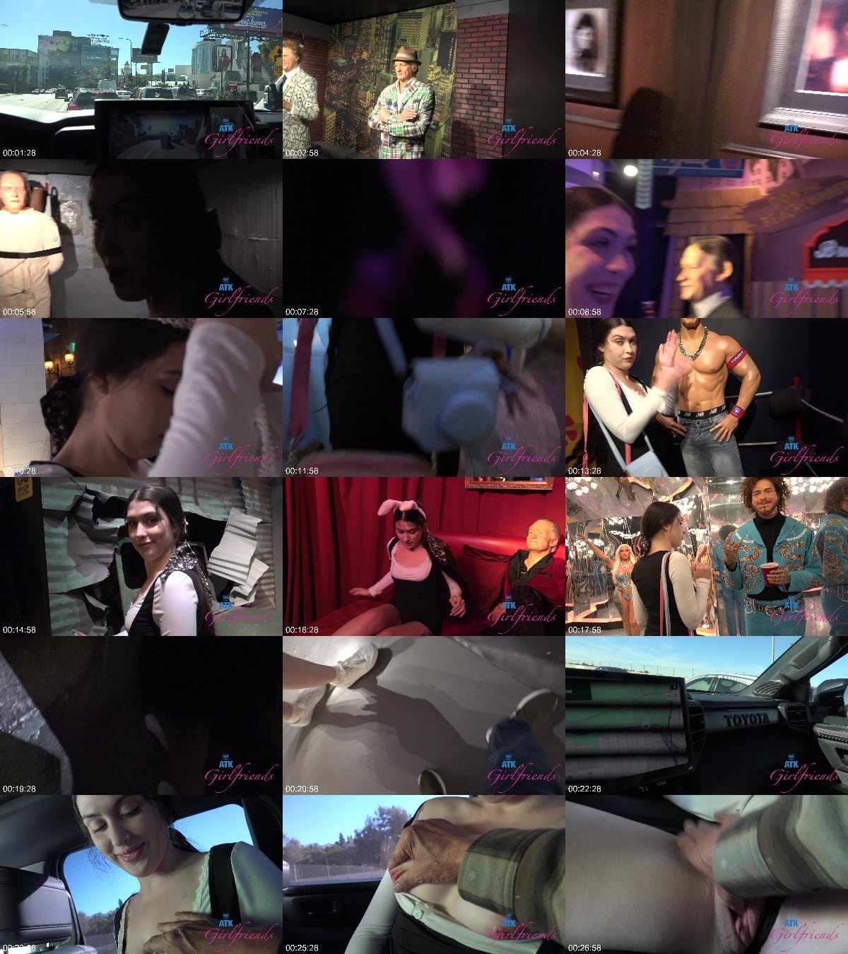 ATKGirlfriends 25/12/11 Daydream Daisy Wax Museum 1 4k/1080 3