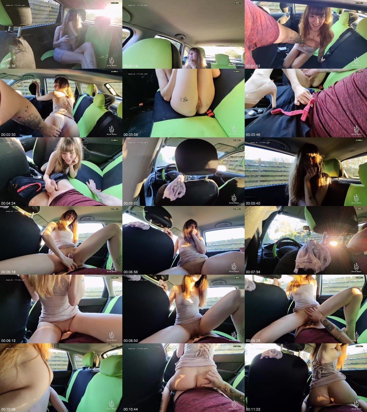 Anne-Eden - Brazener Rucksitz Fick in der Stadt 6