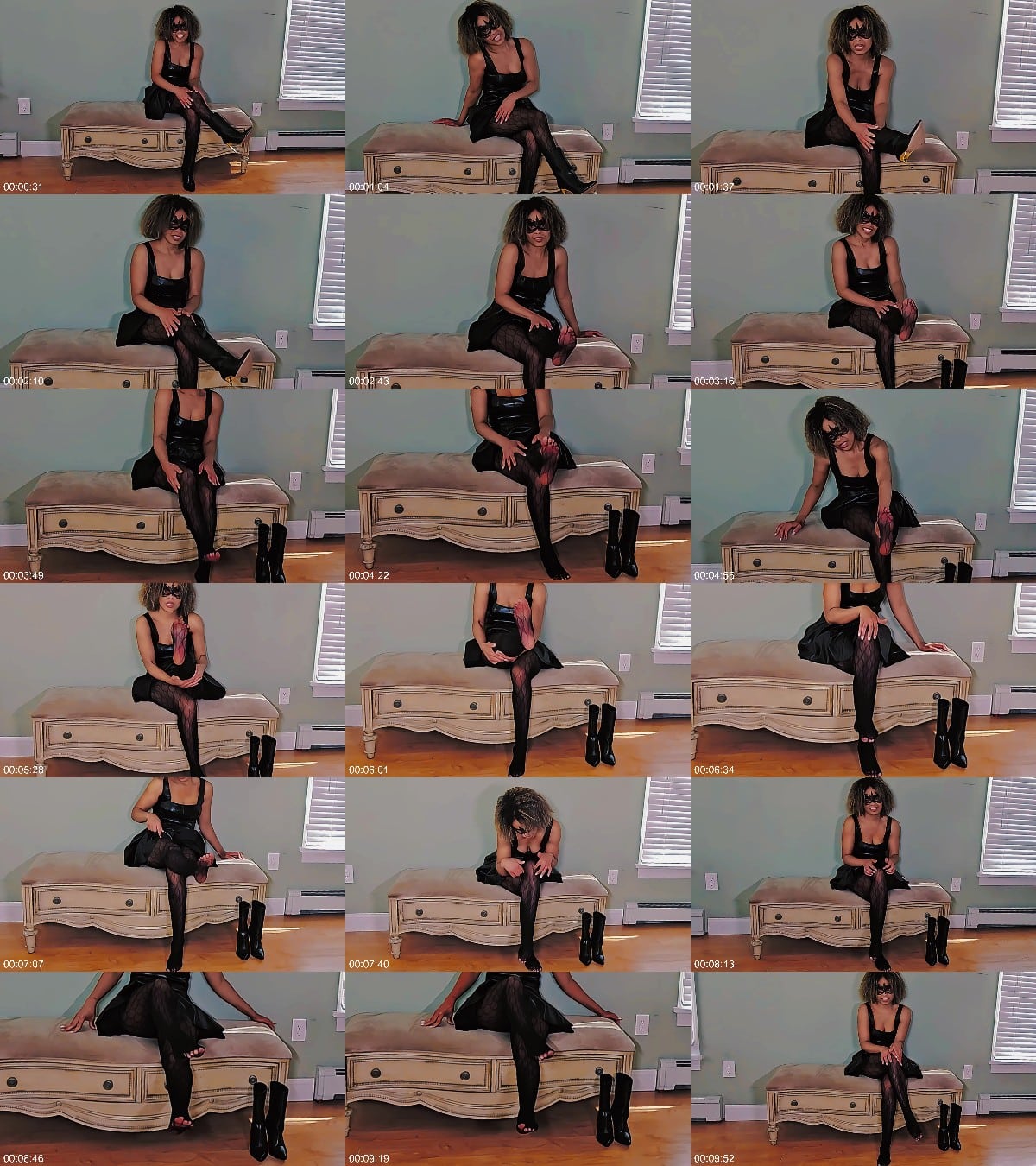 Ballbusting Bianca - Dominabianca - Nylon Stocking Foot Worship Findom Drain 6