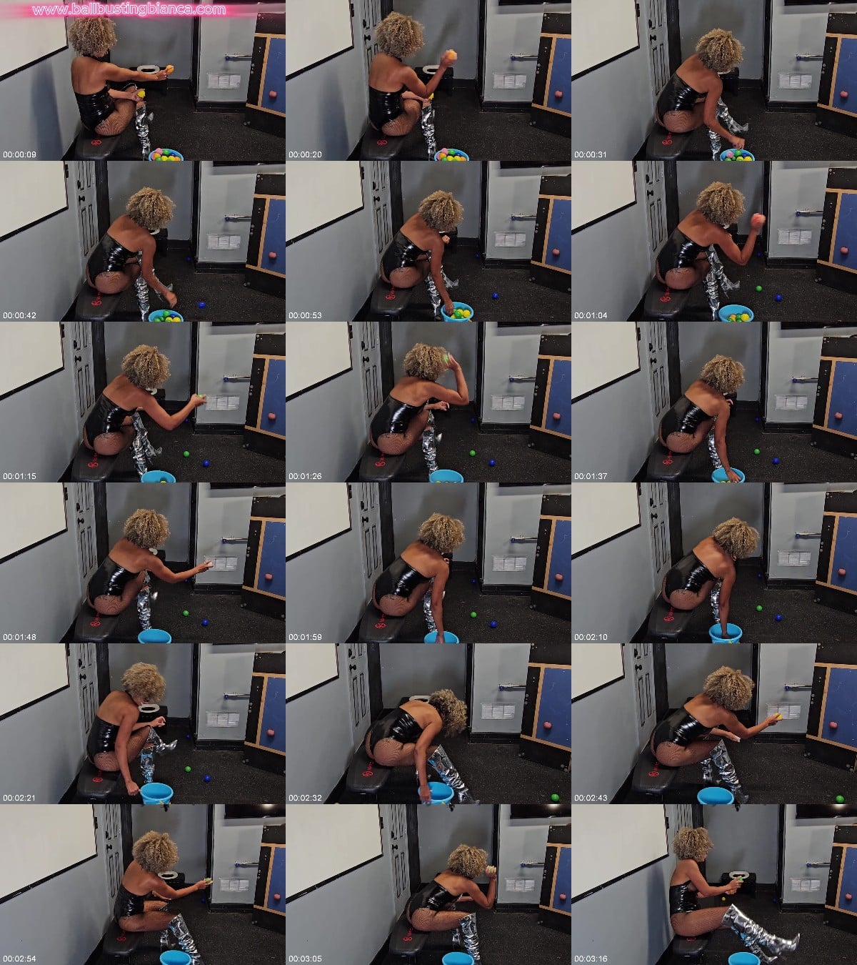 Ballbusting Bianca - Dominabianca - Plastic Balls Targeting Betas Weak Spot 6