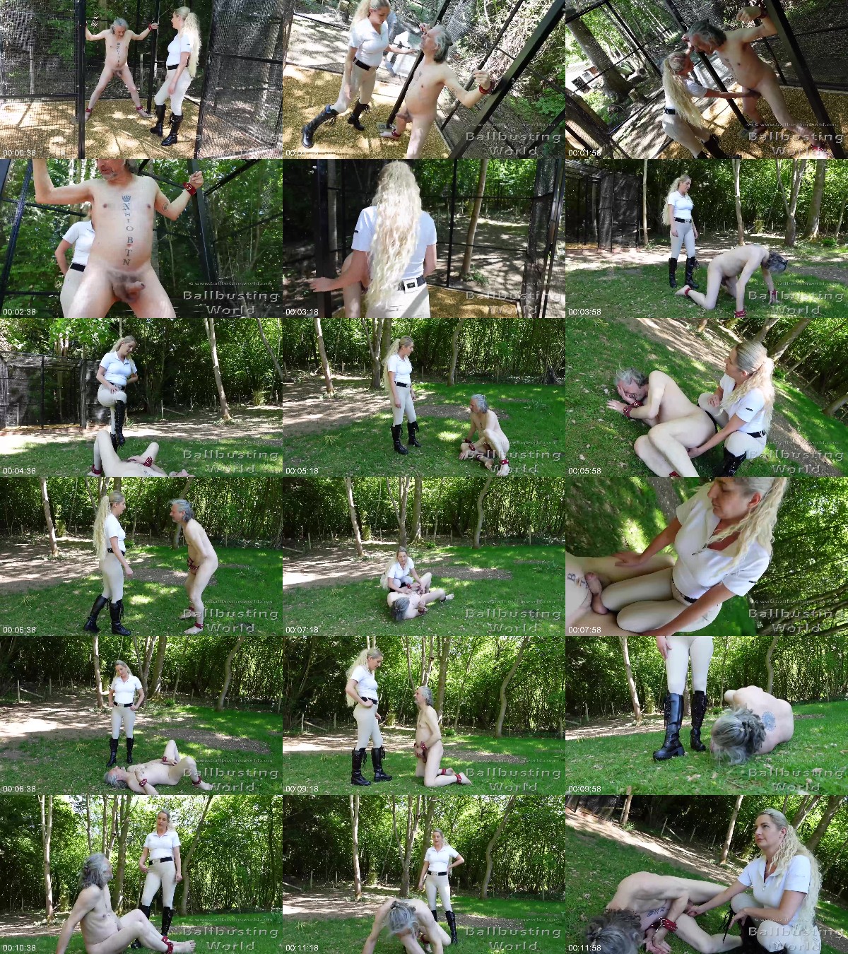 Ballbusting World PPV - Brutal Ballbusting From Sadistic Equestrian Mistress Sophia In Jodhpurs And Riding Boots Bb1698 6