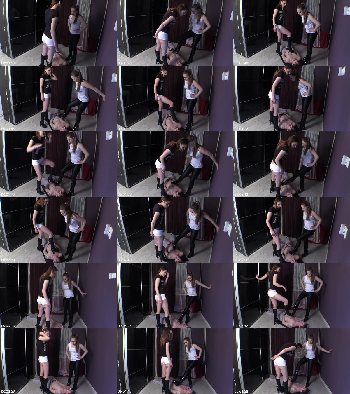 Beautiful Princess - Bertie and Alexa - Spitting Scratching Domination 6