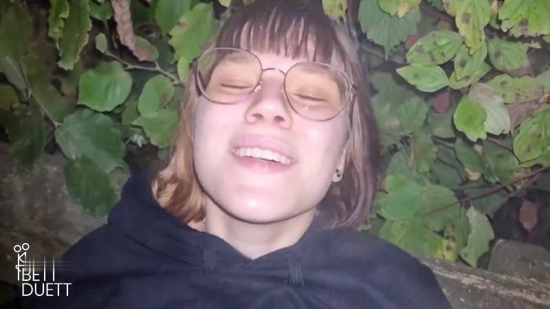 BettDuett - Draußen im Dunkeln doppelt abgespritzt 2