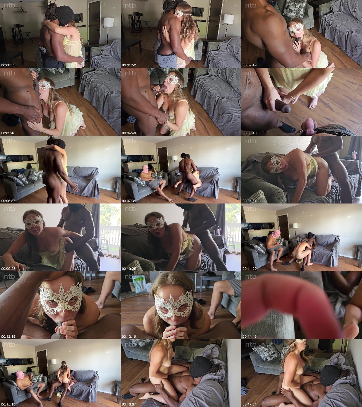 Blond cuckold white wife feeds hubby with her bbc lover s cum from condom 6