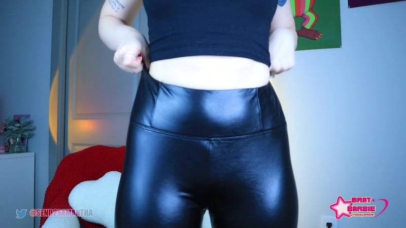 Brat Barbie aka send2samantha - Leather Pants Lover 7