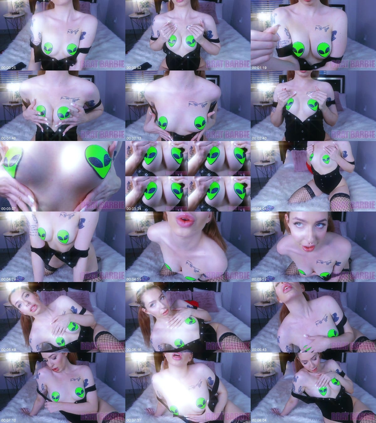 Brat Barbie aka send2samantha - Tit Trance 6