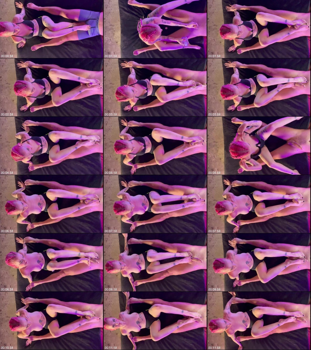 Chloe Hart Footjob Ceiling View 6