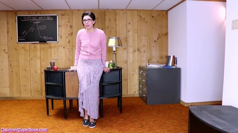 Daphney Rose - A Nervous Frumpy Teacher 1