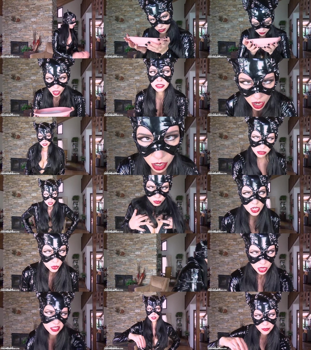 Daphney Rose - Cross Eyed Catwoman Licks Up Your Cream 6