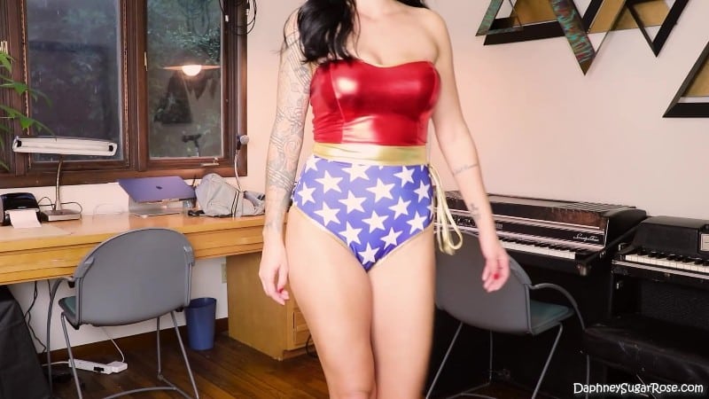 Daphney Rose - Nerdy girl Transformed Into Full Grown Wonder Woman 4