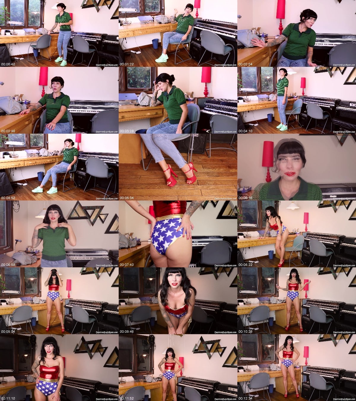 Daphney Rose - Nerdy girl Transformed Into Full Grown Wonder Woman 6