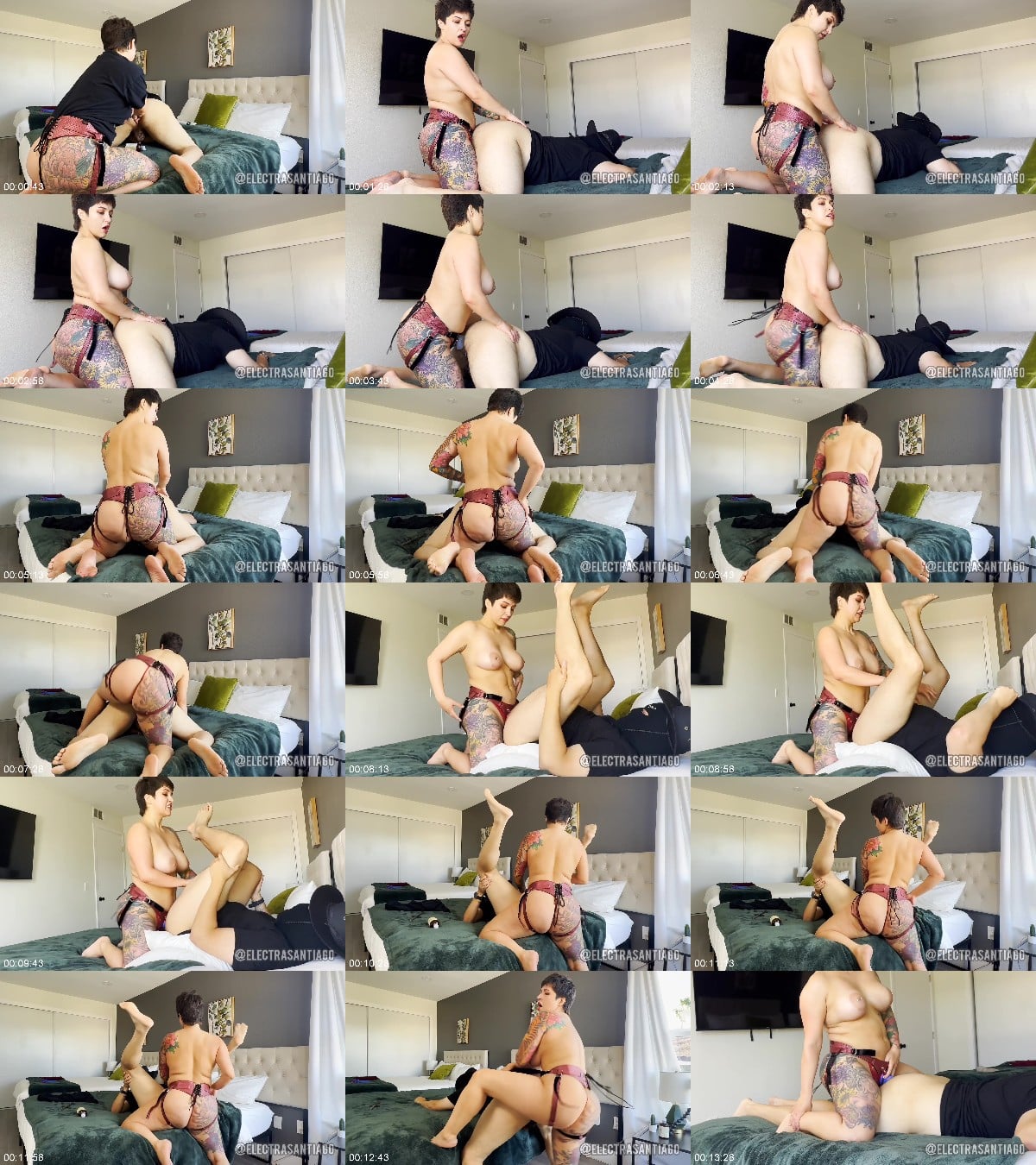 Electra Santiago - Miss Electras Hardcore Pegging Part 1 6