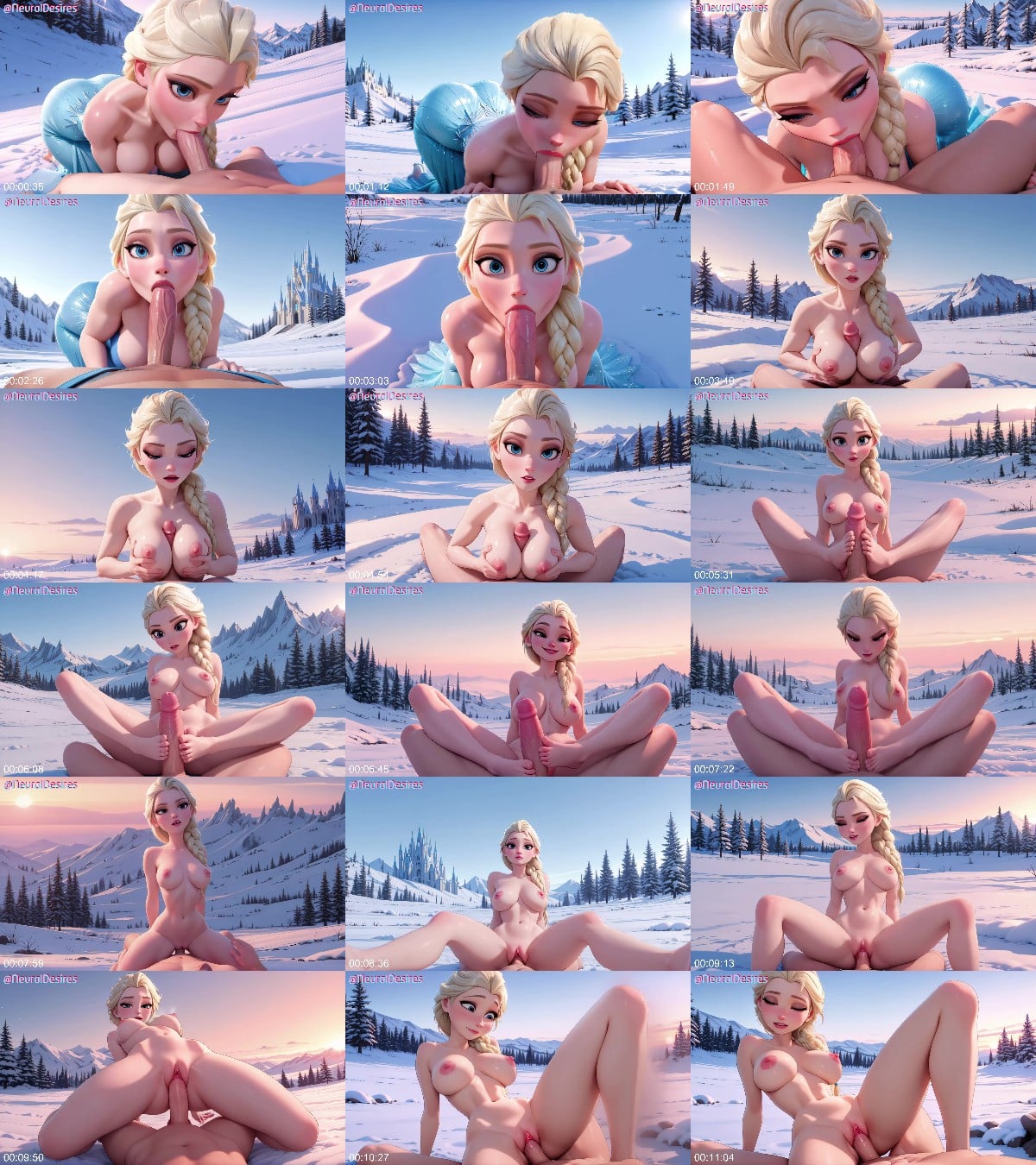 Elsa's Forbidden Frost 6