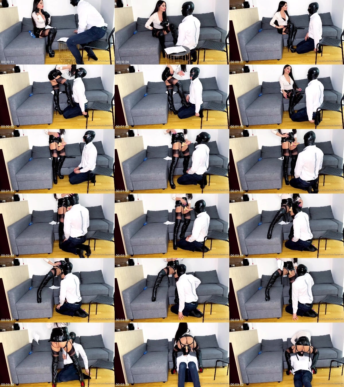 Evil Boss mad at her employee Part II 6