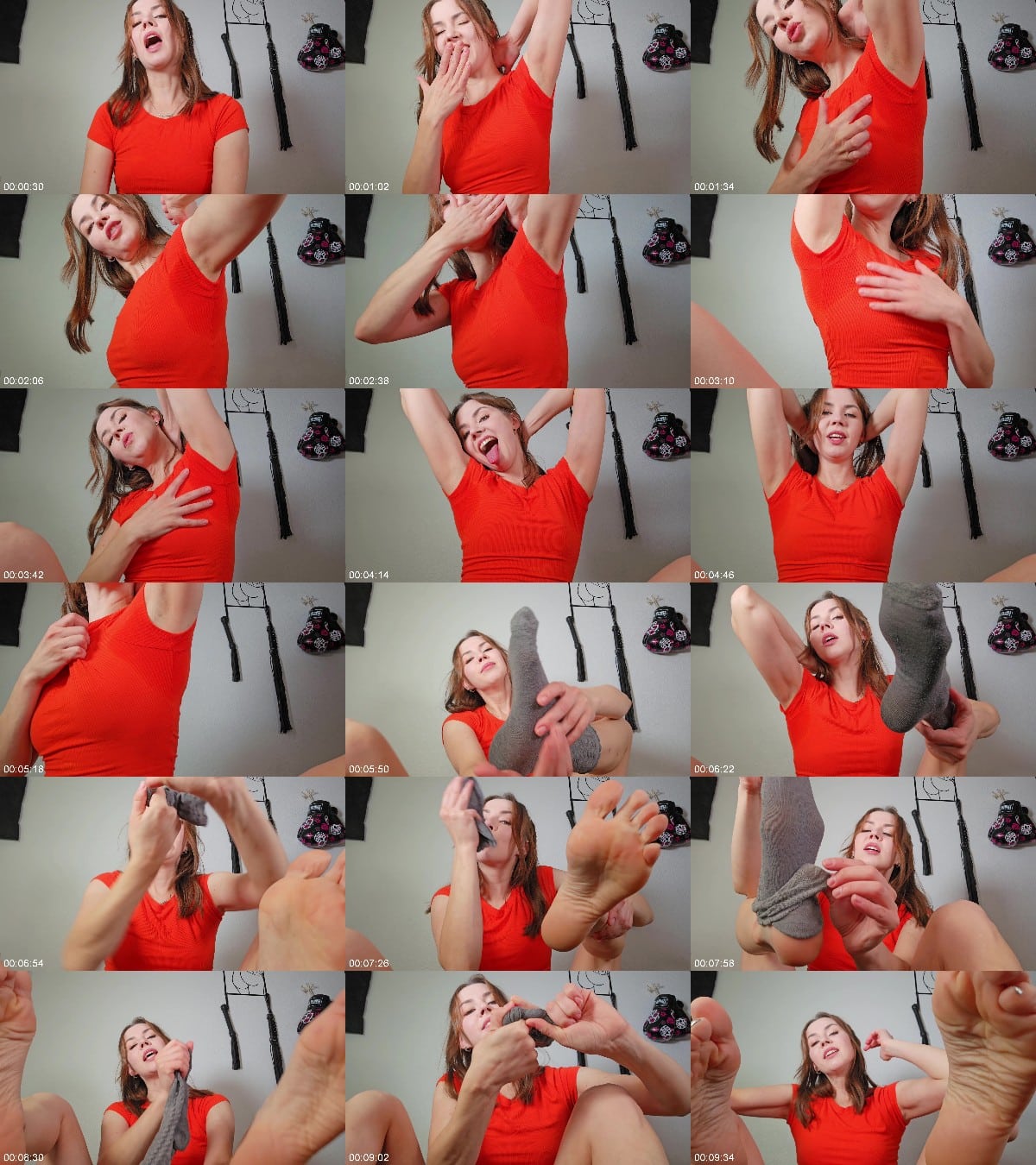 Extremely Sweaty Pits Feet Joi 6