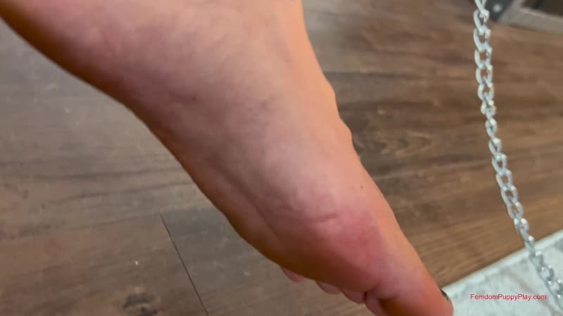 Femdom Puppy Play - Goddess Lovell Picks Up a Club 4