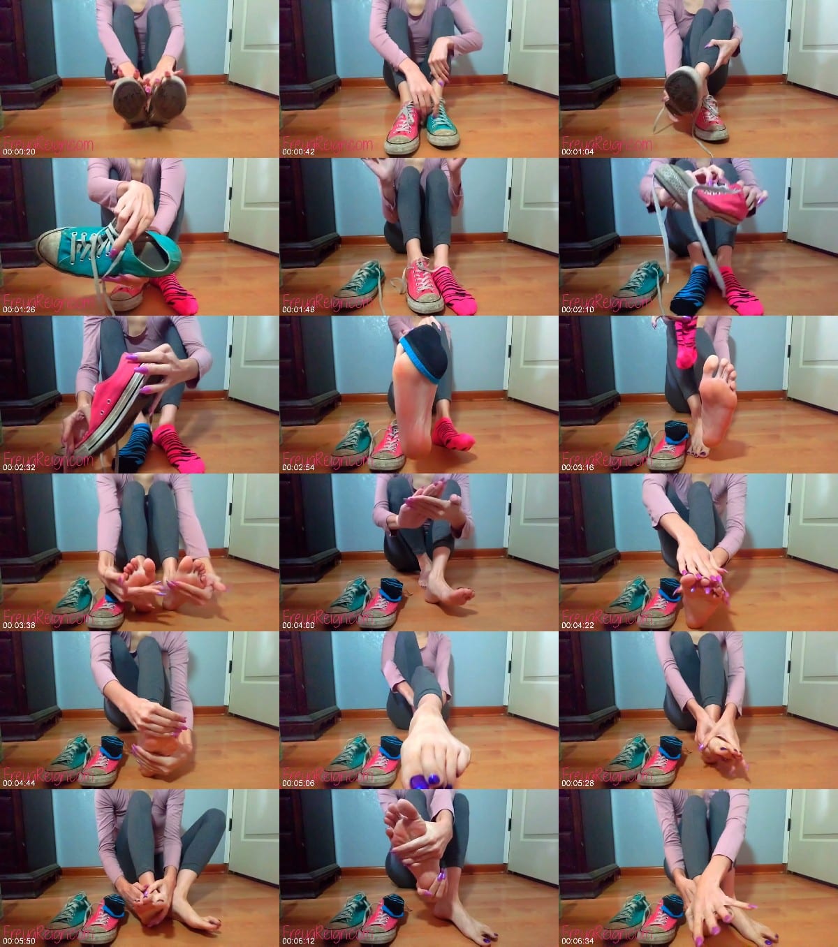 Freya Reign - Dirty Sneakers and Foot Worship 6