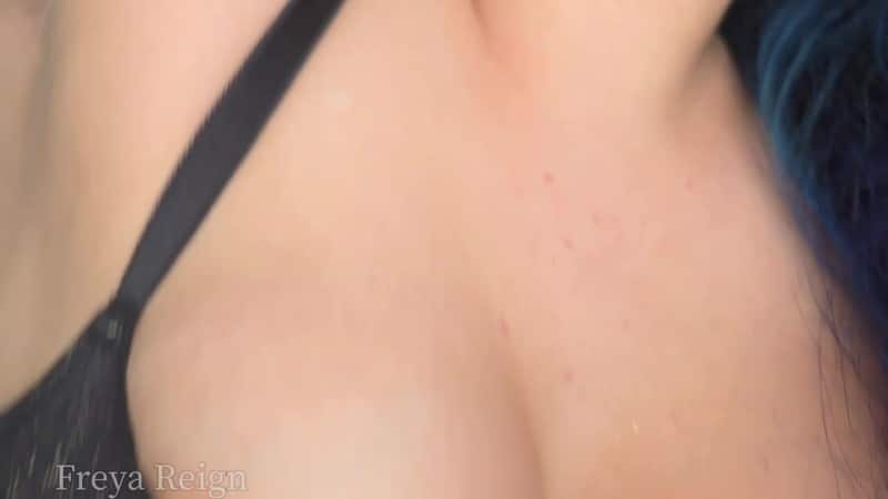Freya Reign - Pegged and Praised While Worshipping Your Girlfriend Breasts 4