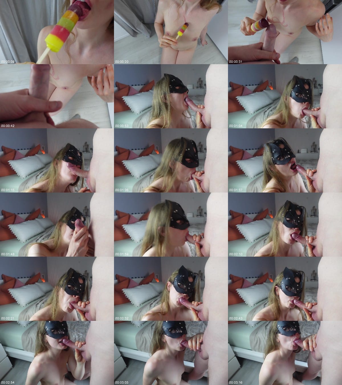 GeileNachbarin - Zwei mal Eis am Stiel an einem heißen Tag 6