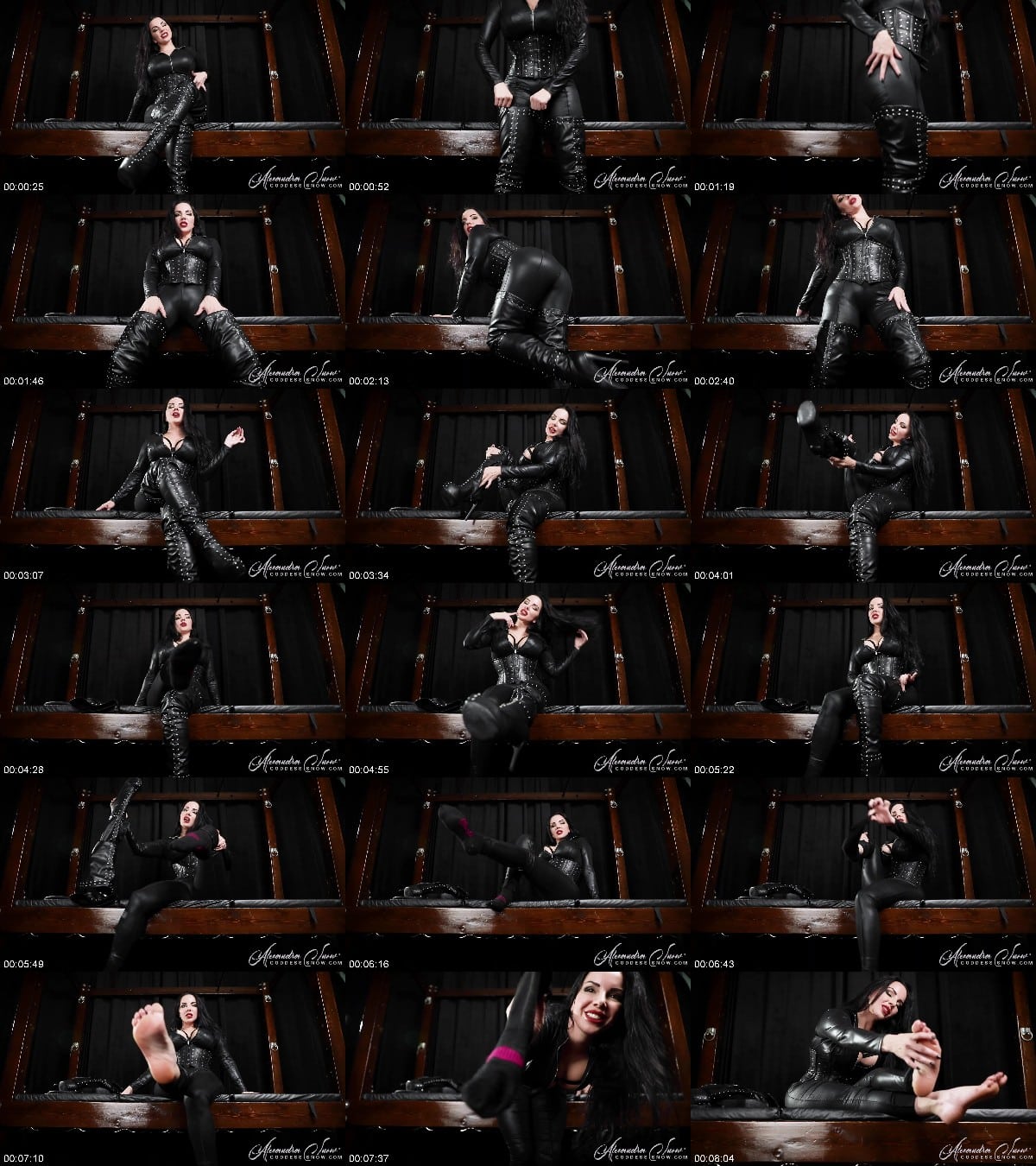 Goddess Alexandra Snow - Leather Boot Stench 6