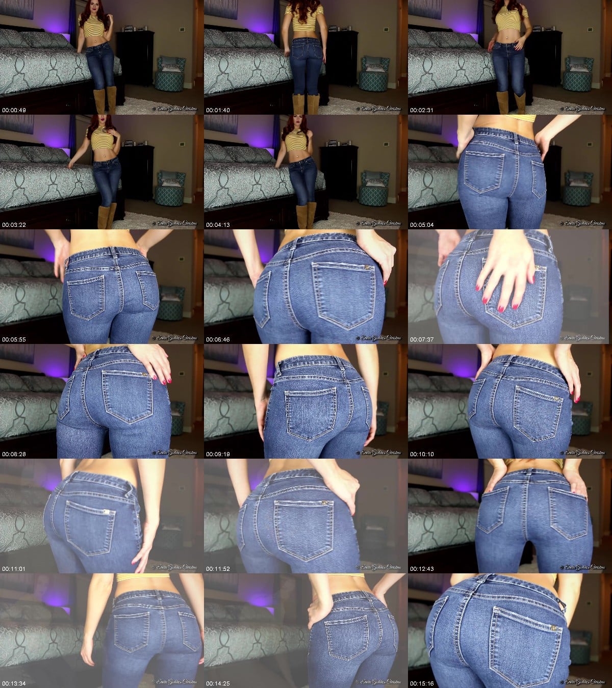 Goddess Christina - Blue Jeans BLISS - Assworship 6