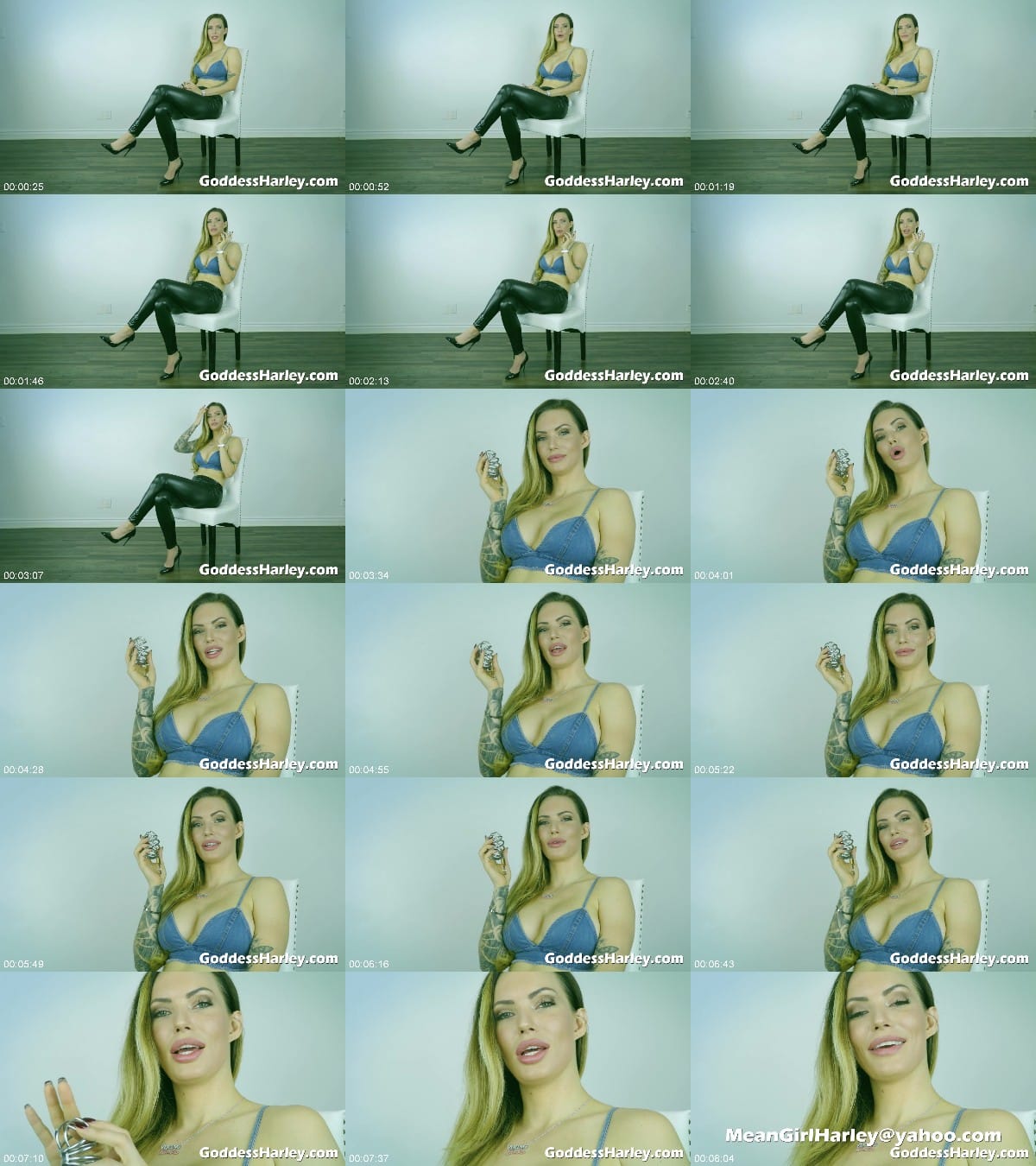 Goddess Harley - Stroke The Cage And Eat The Cum 2020 6