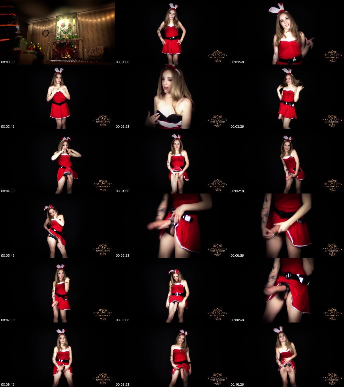 Goddess Kristie - Kristiemas Cock Worship - Strapon - New Year 6