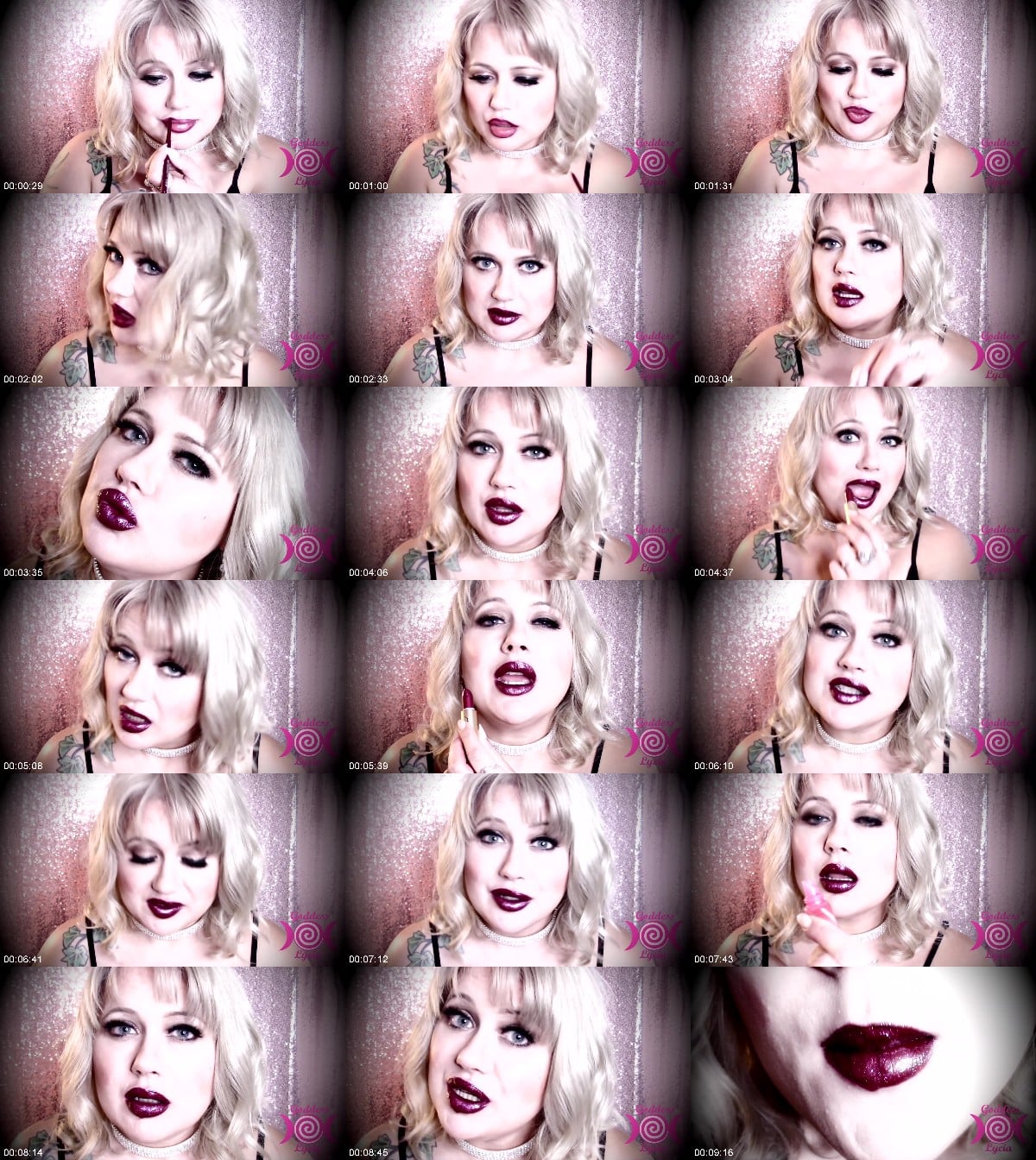 Goddess Lycia Fetish Queen - Sweet Lipstick Tease 6