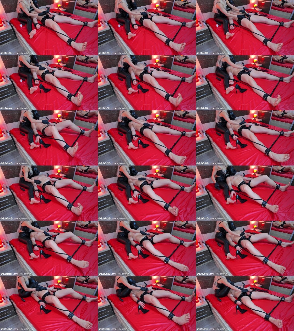 Goddess Maisha - Bound Gagged And Edged - Hot Cream And Medical Gloves Take Control 6