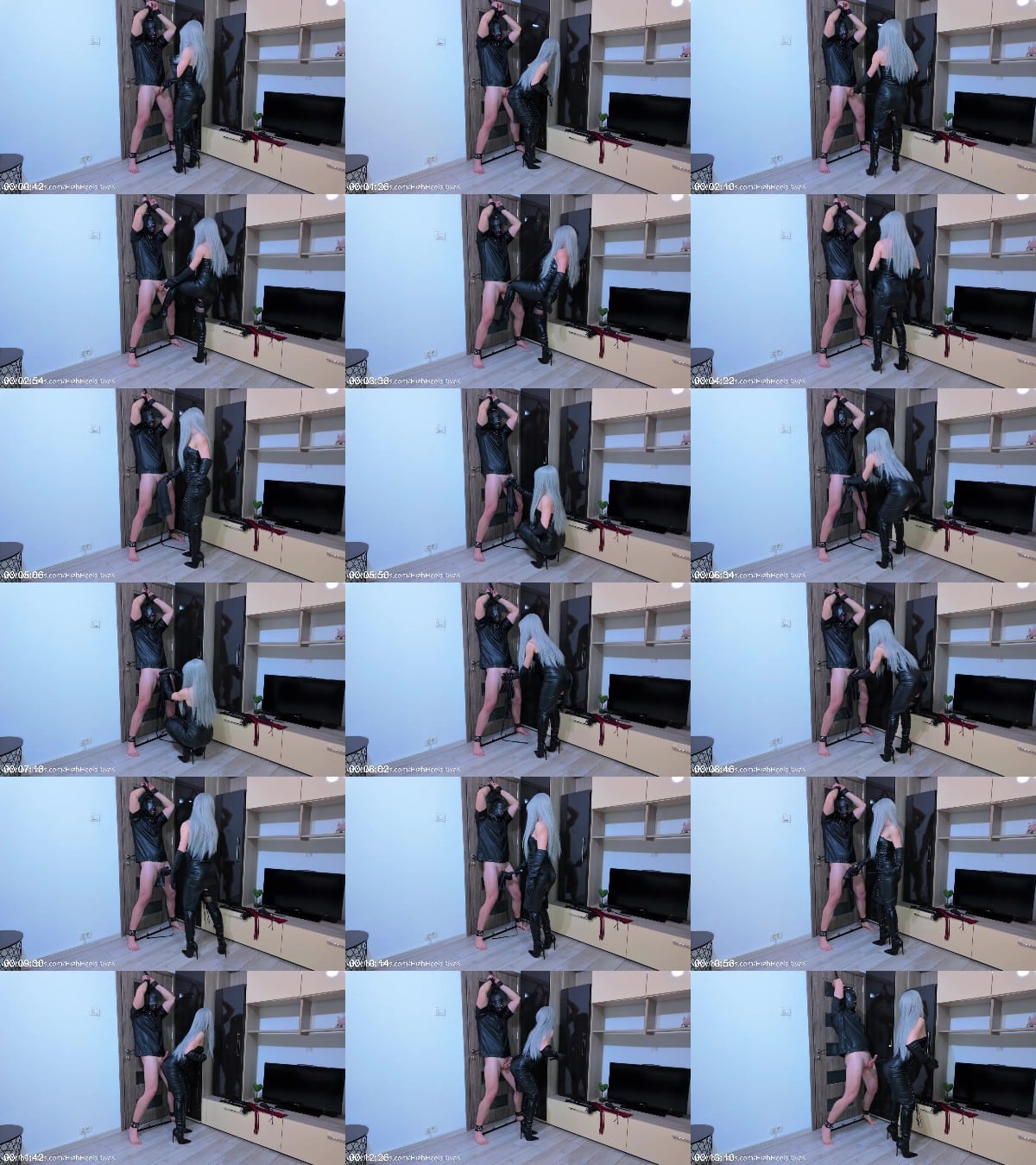 Goddess Maisha - Edged Teased And Denied - Leather Domination At Its Finest 6