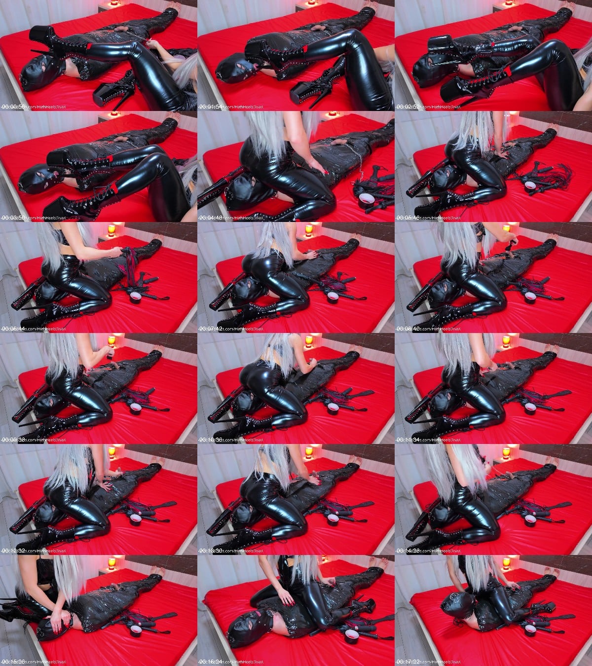 Goddess Maisha - Mummified Slave - Breath Play And Face Sitting Domination 6