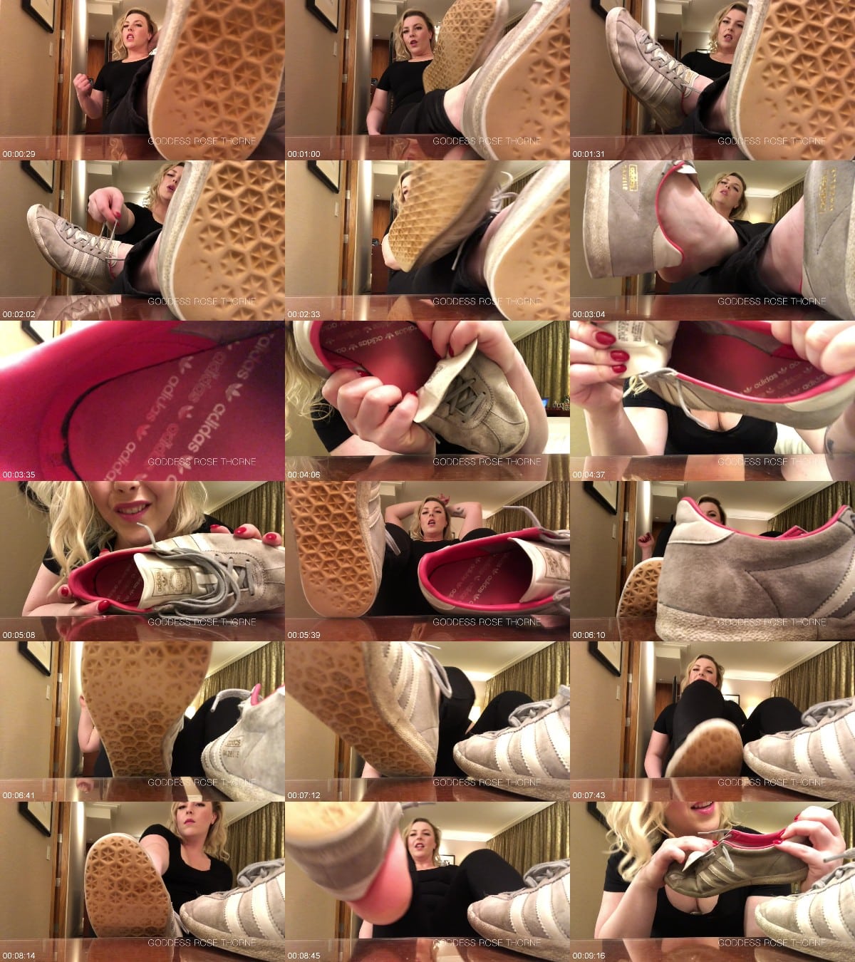 Goddess Rose Thorne - Grey Sneaker Sniffer 6