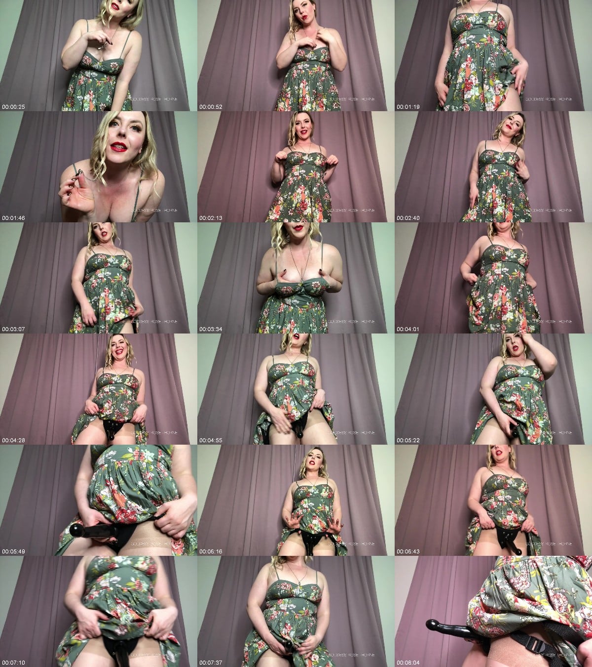 Goddess Rose Thorne - Locked And Pegged By Girlfriend 6