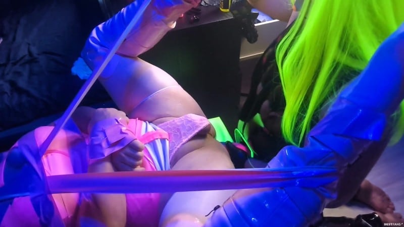 Godess Harley Twoface - This Time I Tied My Sissy To The Table 3