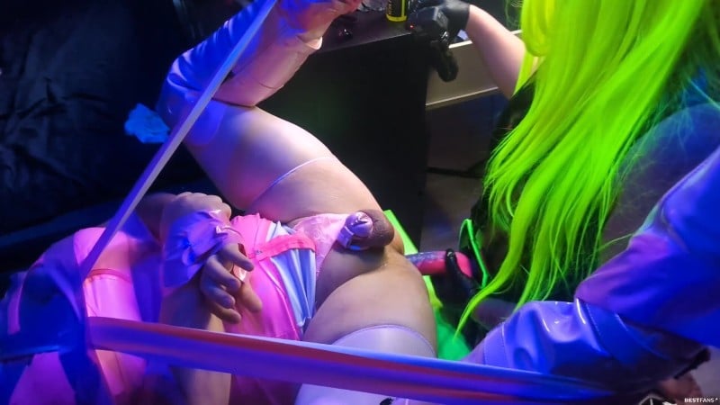 Godess Harley Twoface - This Time I Tied My Sissy To The Table 5