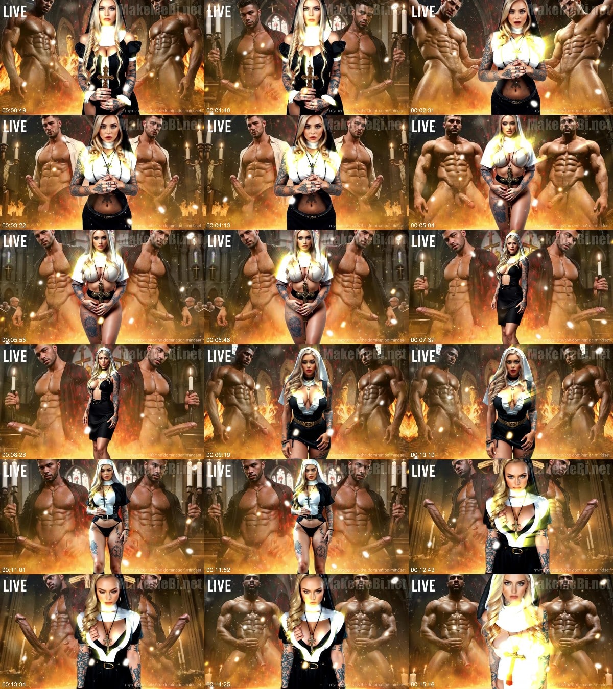 High Priestess Malvoria - BBC Pastors Claim and Own Every Hole 6