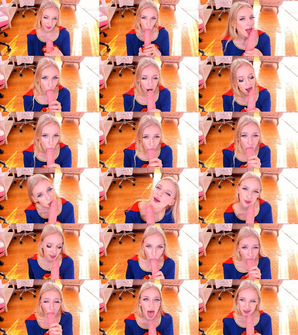 Jane Klein - Super Girl JOI Facial Handjob 6