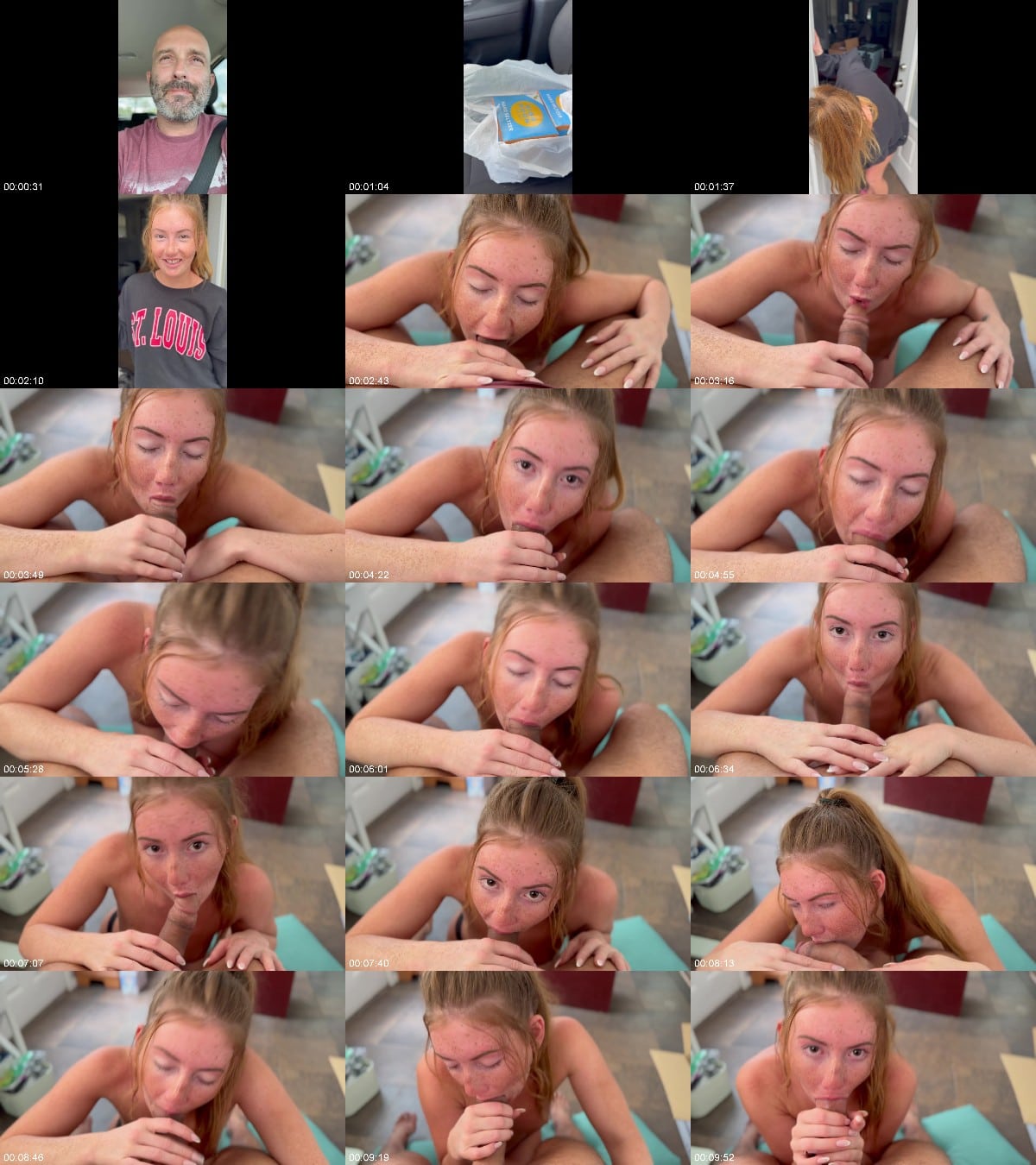 Kimmie Haze Tips Her Door Dash Driver With A BJ 6